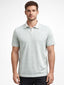 Light Green Men’s Textured Polo T-Shirt – Regular Fit Smart Casual Wear