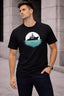 Men’s Cotton Graphic Printed Oversized Round Neck T-Shirt