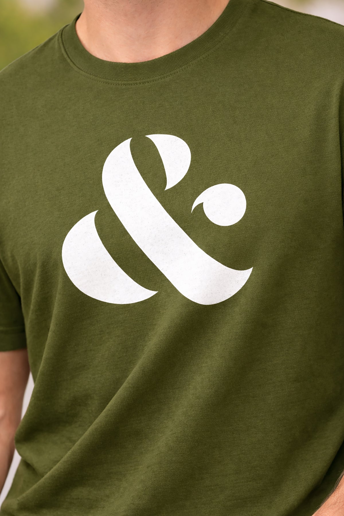 Olive Men’s Graphic Print T-Shirt – Regular Fit Casual Wear