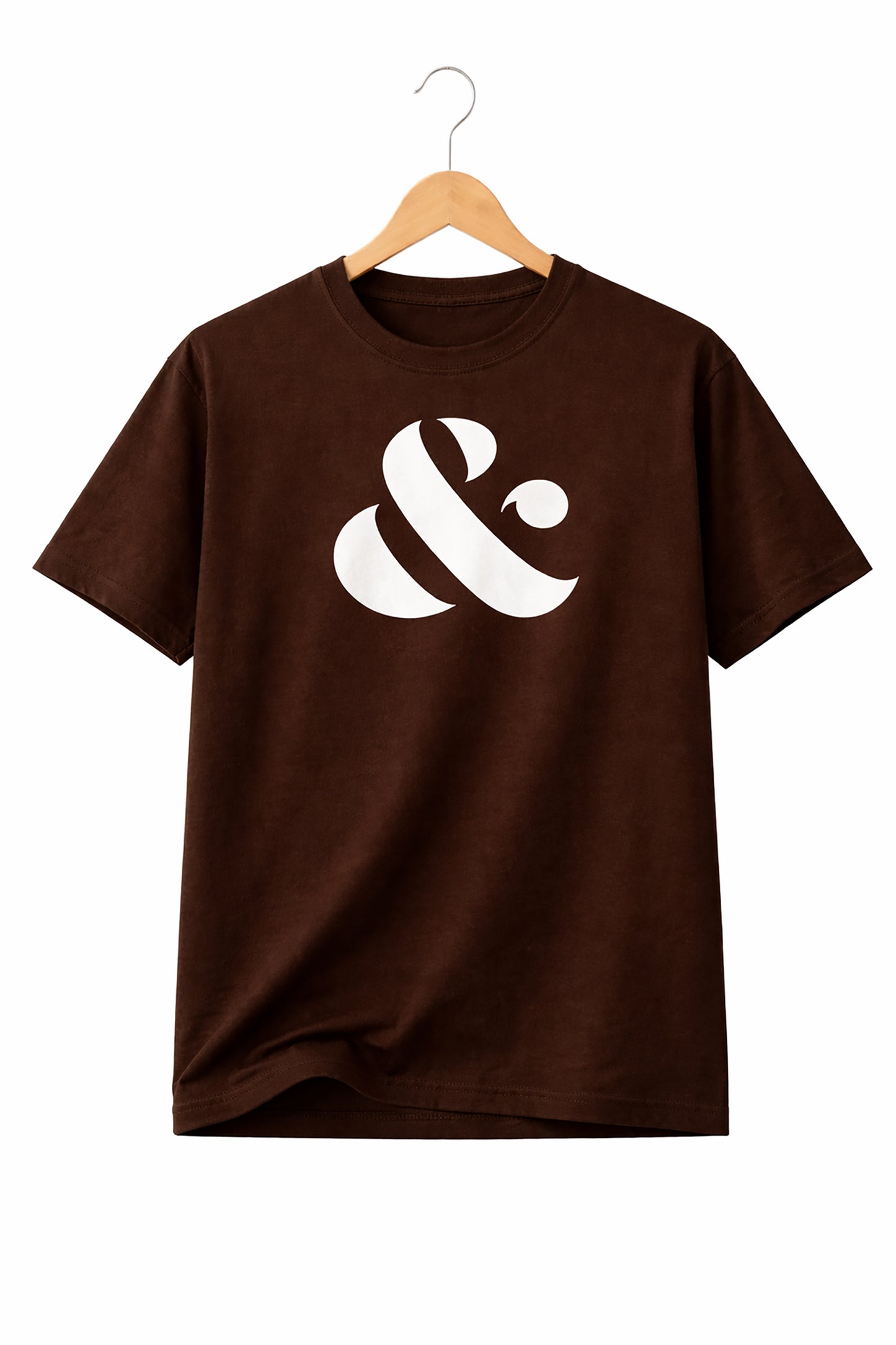 Coffee Brown Men’s Graphic Print T-Shirt – Regular Fit Casual Wear