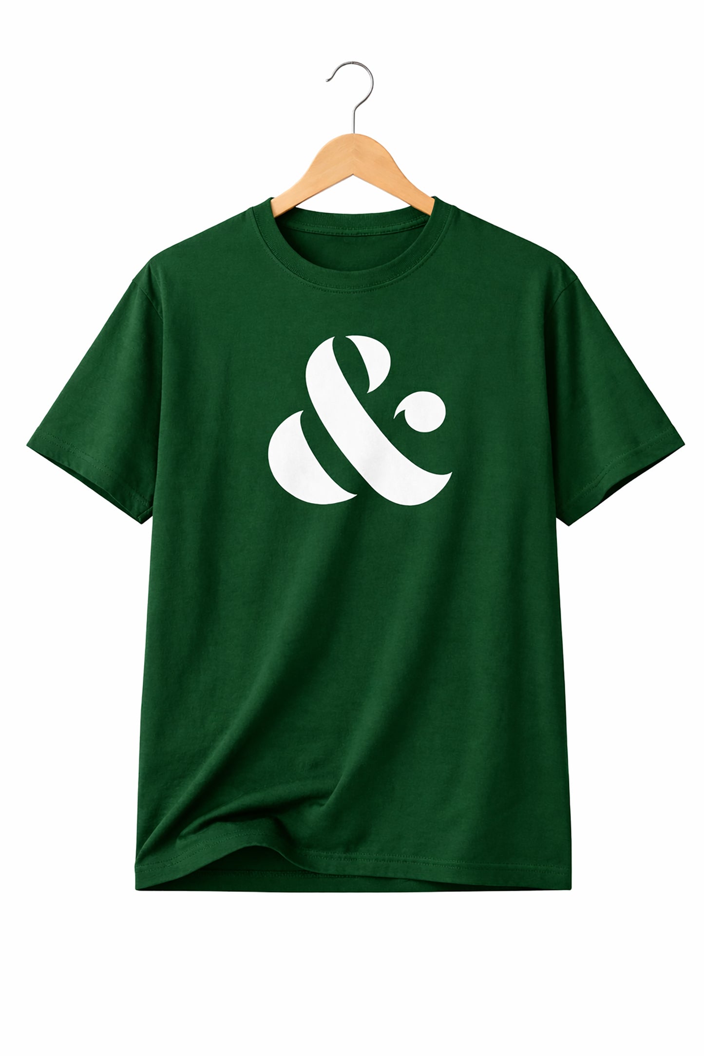 Bottle Green Men’s Graphic Print T-Shirt – Regular Fit Casual Wear