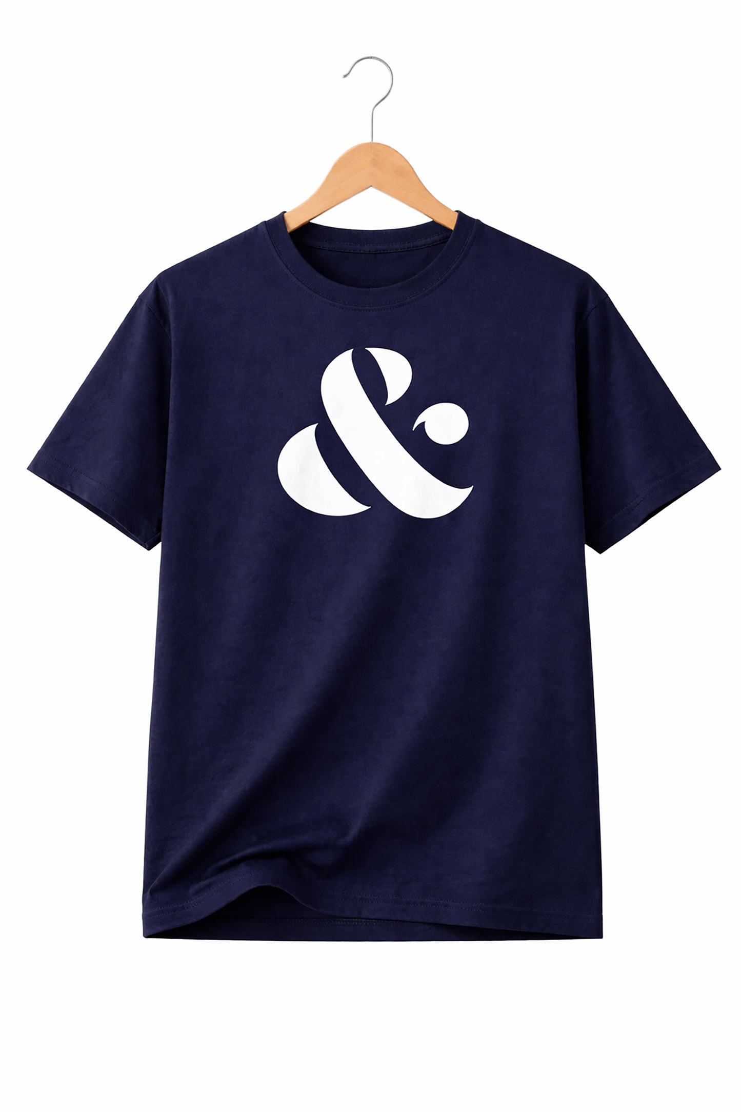 Navy BlueMen’s Graphic Print T-Shirt – Regular Fit Casual Wear