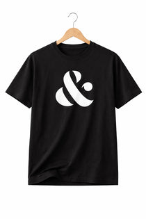 Black Men’s Graphic Print T-Shirt – Regular Fit Casual Wear