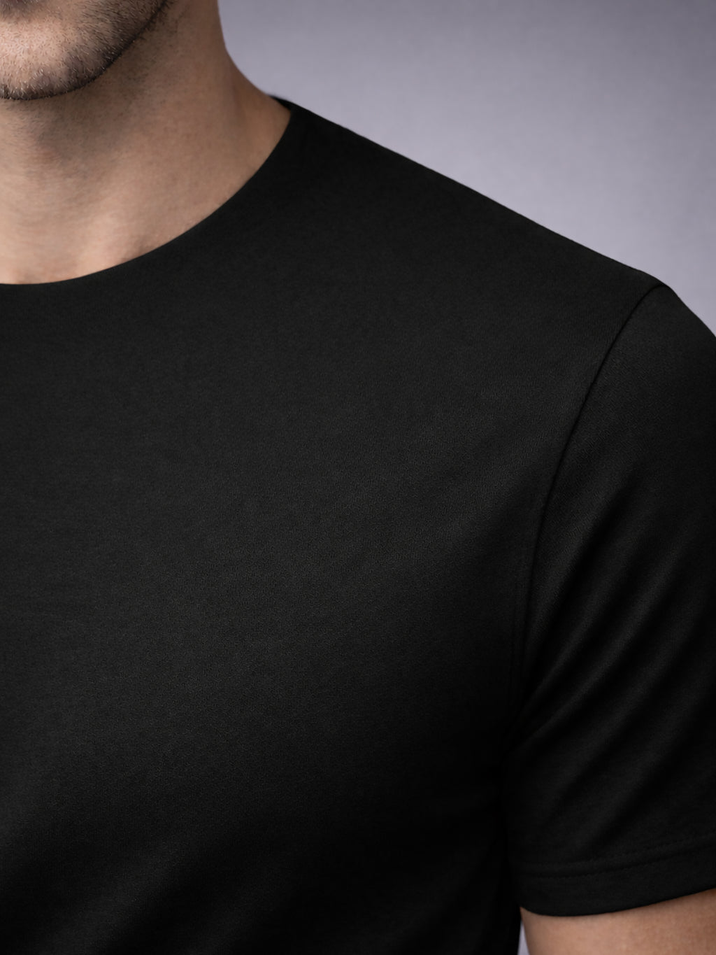 Men's Polycotton Regular Fit Solid Round Neck Half Sleeve T-Shirt