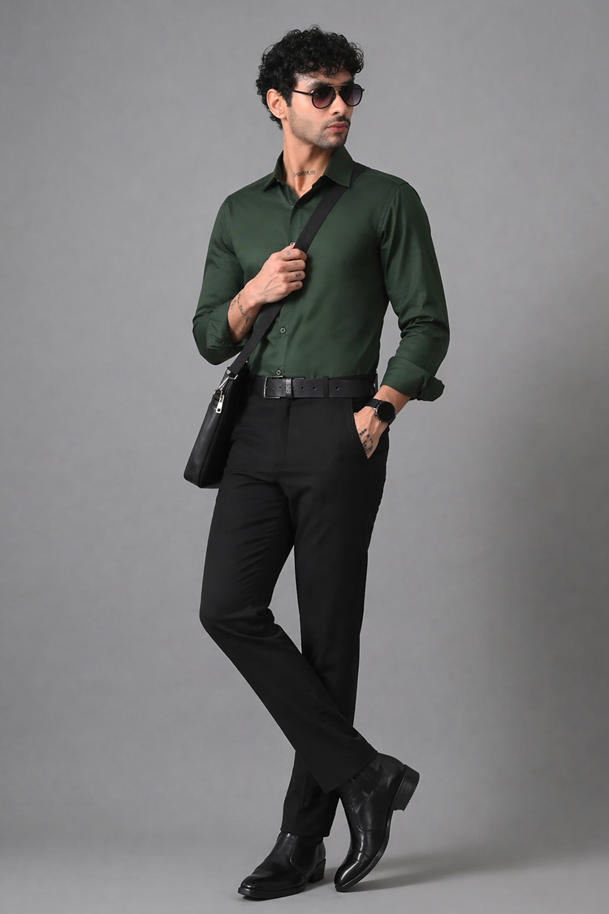 Men’s Cotton Solid Full Sleeve Formal & Casual Shirt
