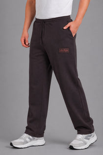 Men's Solid Polyester Regular Fit Track Pants