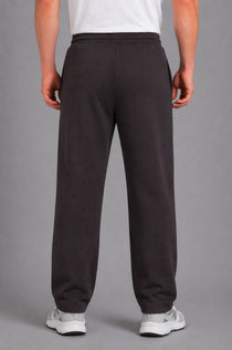 Men's Solid Polyester Regular Fit Track Pants