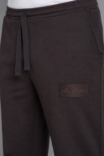 Men's Solid Polyester Regular Fit Track Pants