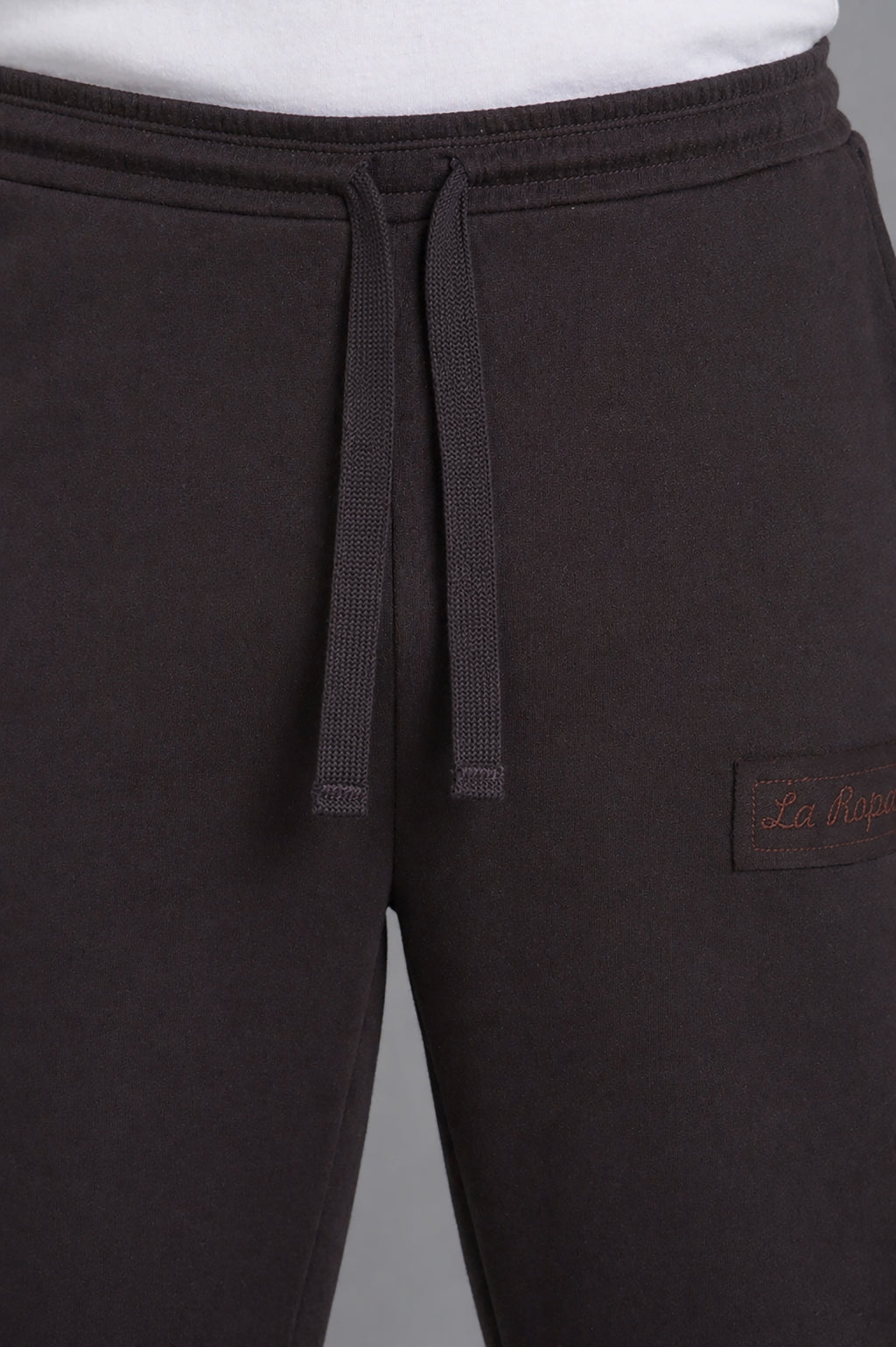 Men's Solid Polyester Regular Fit Track Pants
