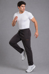 Men's Solid Polyester Regular Fit Track Pants