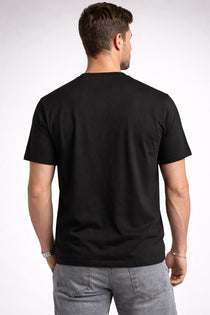 Men’s Cotton Graphic Printed Round Neck Half Sleeve T-Shirt