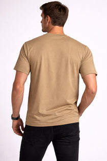 Men’s Cotton Graphic Printed Round Neck Half Sleeve T-Shirt