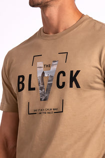 Men’s Cotton Graphic Printed Round Neck Half Sleeve T-Shirt