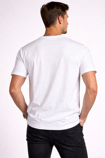 Men’s Cotton Graphic Printed Round Neck Half Sleeve T-Shirt