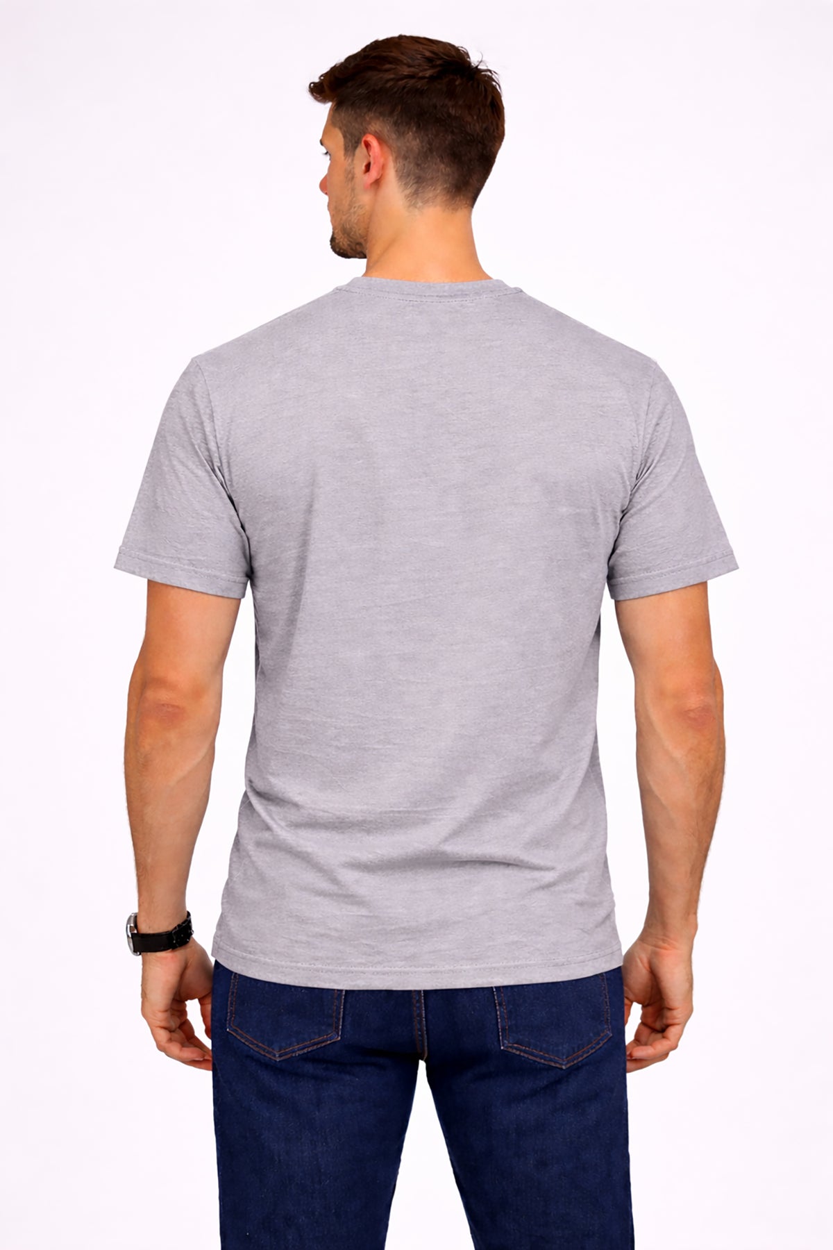 Men’s Cotton Graphic Printed Oversized Round Neck T-Shirt