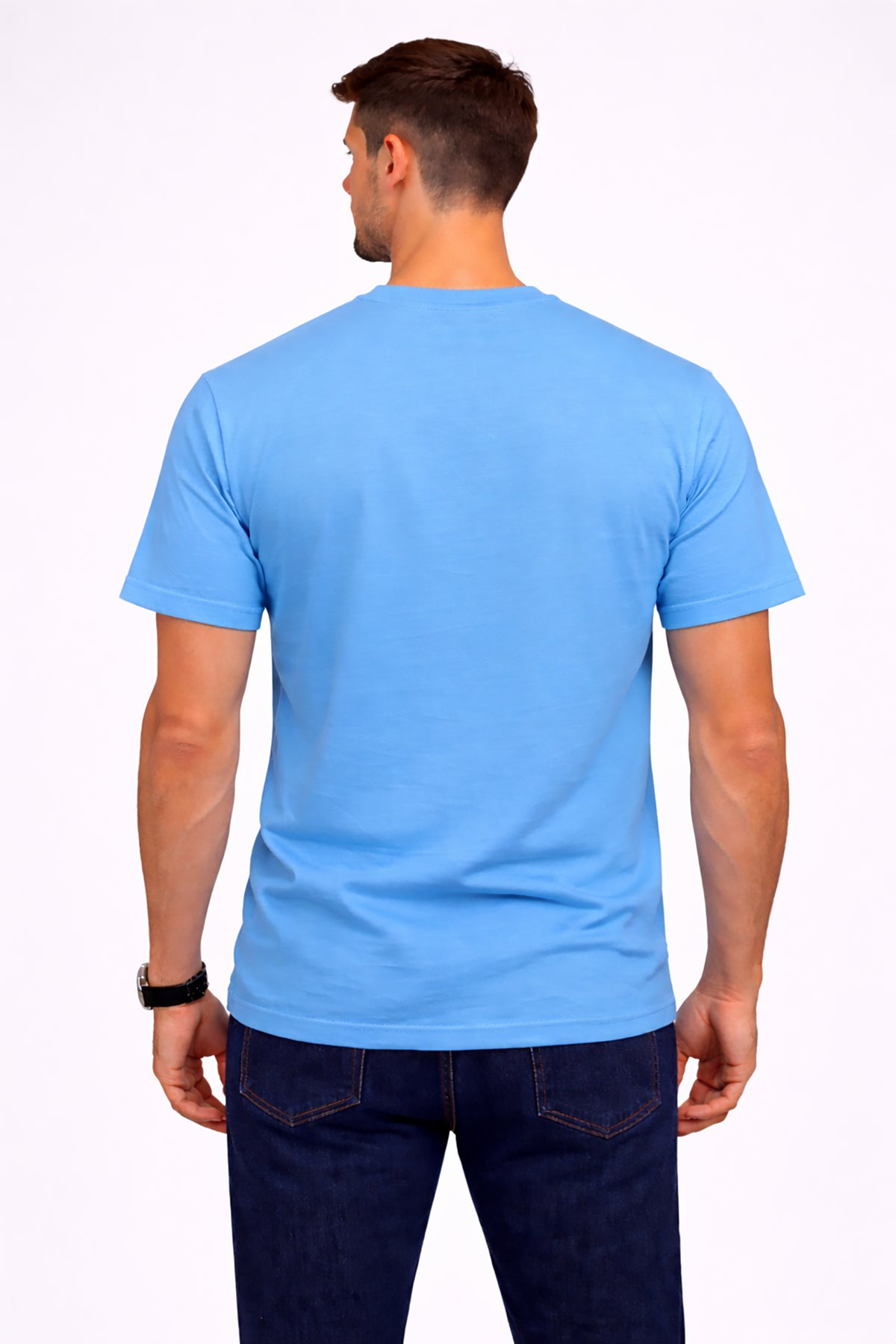 Men’s Cotton Graphic Printed Oversized Round Neck T-Shirt
