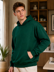 Men’s Fleece Hooded Sweatshirt with Kangaroo Pocket