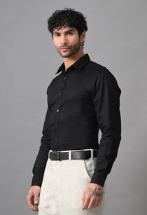 Men’s Cotton Solid Full Sleeve Regular Fit Shirt