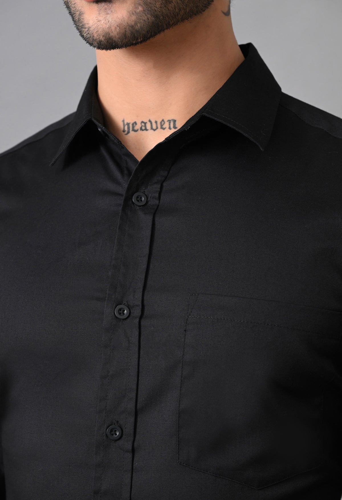 Men’s Cotton Solid Full Sleeve Regular Fit Shirt