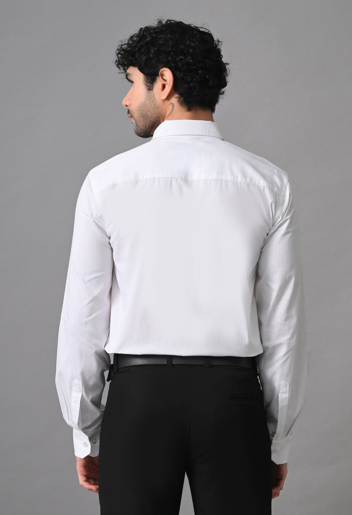 Men’s Cotton Solid Full Sleeve Regular Fit Shirt